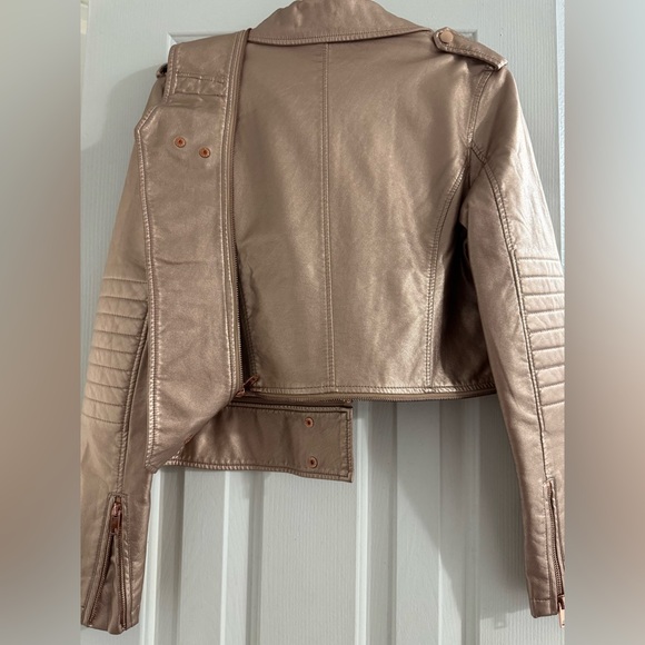 Moto Jacket Metallic Gold - Picture 9 of 10